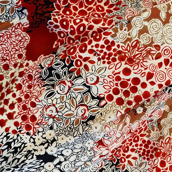 MAX STUDIO SPRING FLORAL GATHERED SKIRT NWOT - Picture 5 of 7